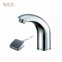 JLA Foot-Operated Mixer Tap A-1011 Pedal Switch Valve Faucet Copper Basin Laboratory Hospital Factory Medical Washing Device Pub